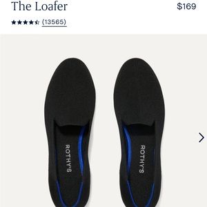 Rothy’s black Loafer